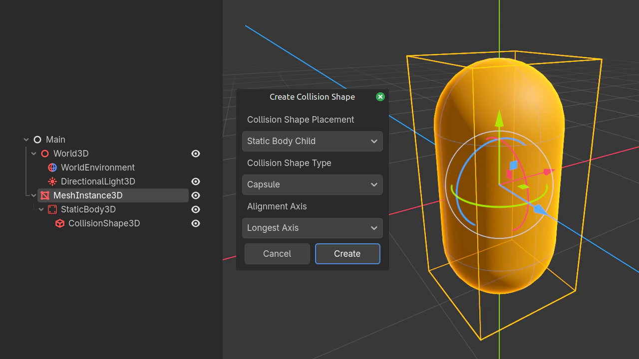 Mesh to collision article cover